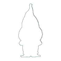 Gnome House Clock - ITH Project - Machine Embroidery Design