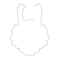 Mermaid Door Ornament - ITH Project - Machine Embroidery Design