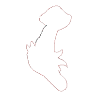 Mushroom Clock - ITH Project - Machine Embroidery Design