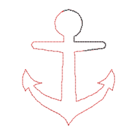 Pirate Ship Cuckoo Clock - ITH Project - Machine Embroidery Design