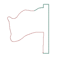 Pirate Ship Cuckoo Clock - ITH Project - Machine Embroidery Design