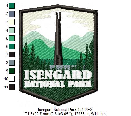 Isengard National Park - Applique