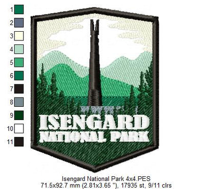 Isengard National Park - Applique