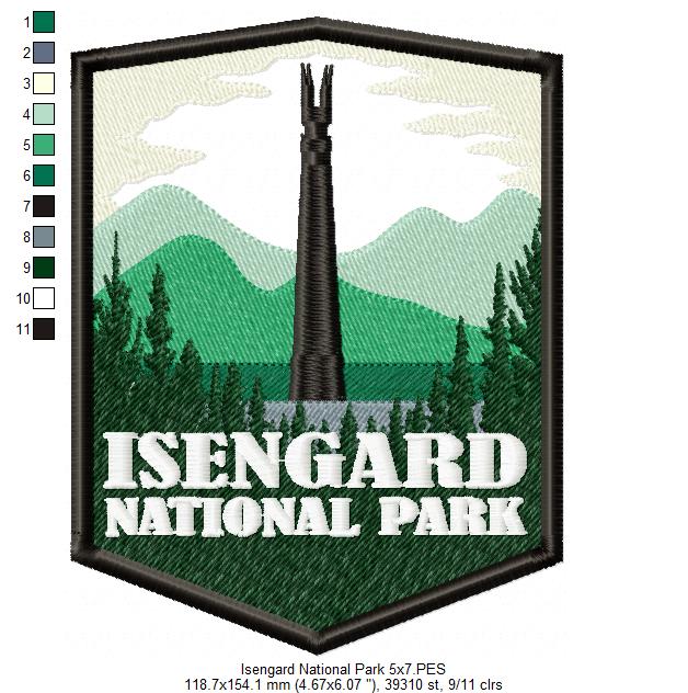 Isengard National Park - Applique