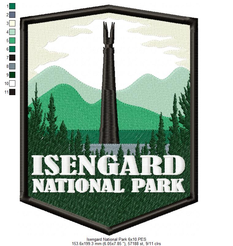 Isengard National Park - Applique
