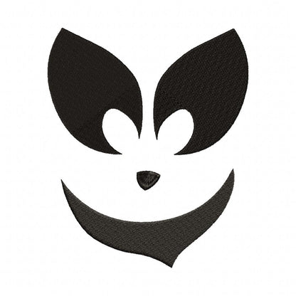 Jack-O' Lantern Faces - Set of 10 Designs - Fill Stitch Embroidery