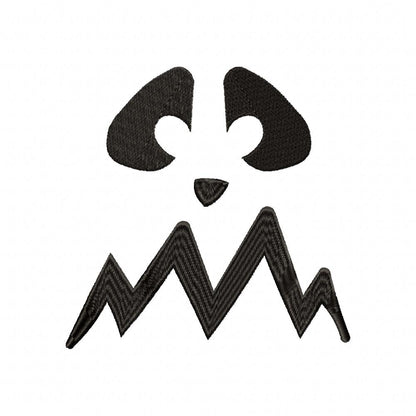 Jack-O' Lantern Faces - Set of 10 Designs - Fill Stitch Embroidery