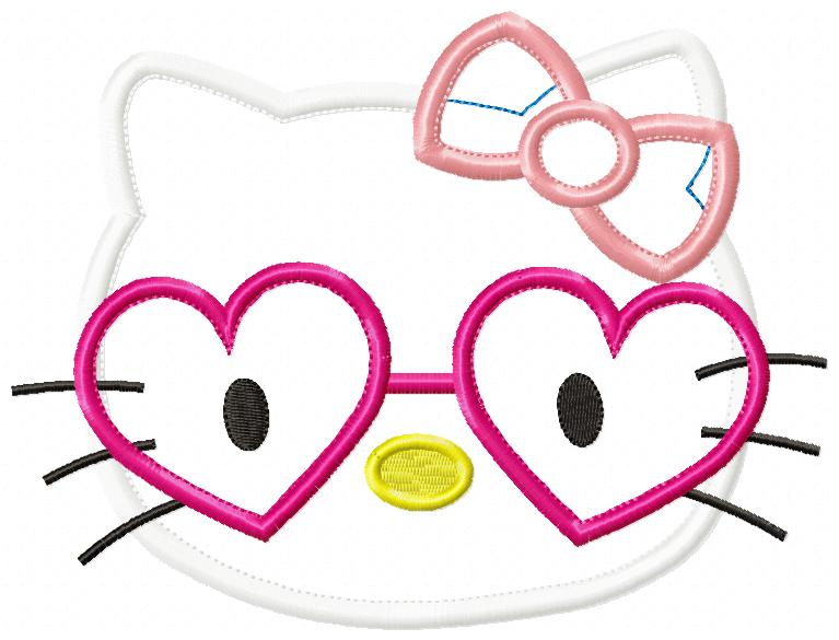hello kitty nerd glasses wallpaper