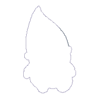 LGBT Gnome Couple Ornament - ITH Project - Machine Embroidery Design