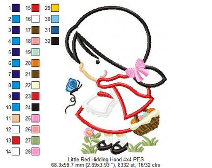 Little Red Riding Hood - Applique