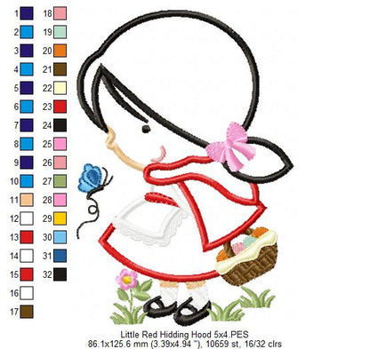 Little Red Riding Hood - Applique