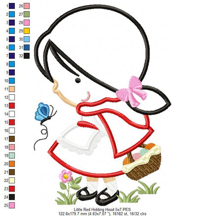 Little Red Riding Hood - Applique