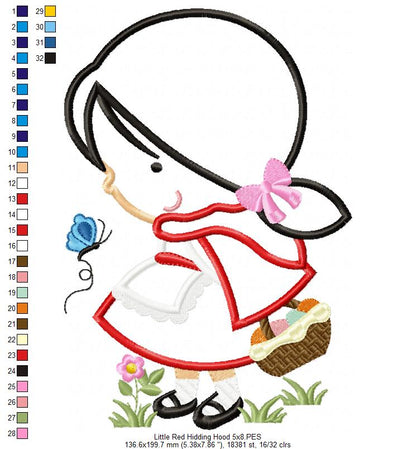 Little Red Riding Hood - Applique