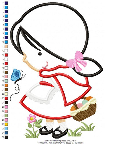 Little Red Riding Hood - Applique