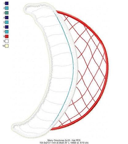 Merry Grinchmas - ITH Project - Machine Embroidery Design
