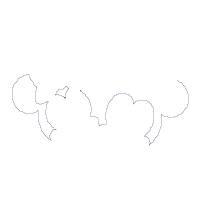 Mouse Girl and Boy in Love - Applique - Machine Embroidery Design