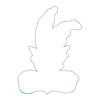 Mickey and Minne Mardi Gras Set of 2 Designs - ITH Project - Machine Embroidery Design