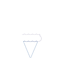 Mouse Ears Girl Summer Ice Cream - Applique - Machine Embroidery Design