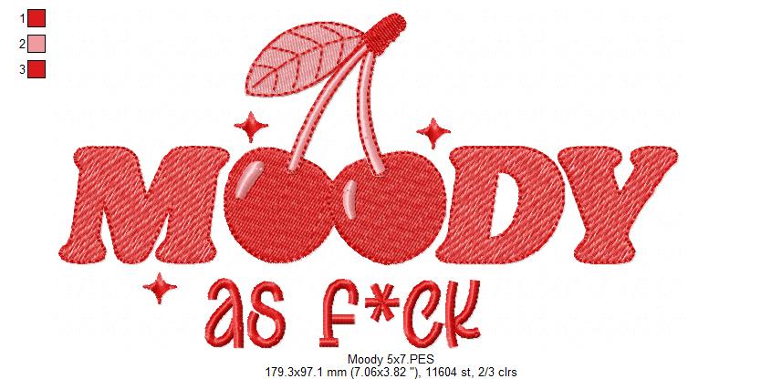 Groovy Valentine's Day - Fill Stitch - Machine Embroidery Design