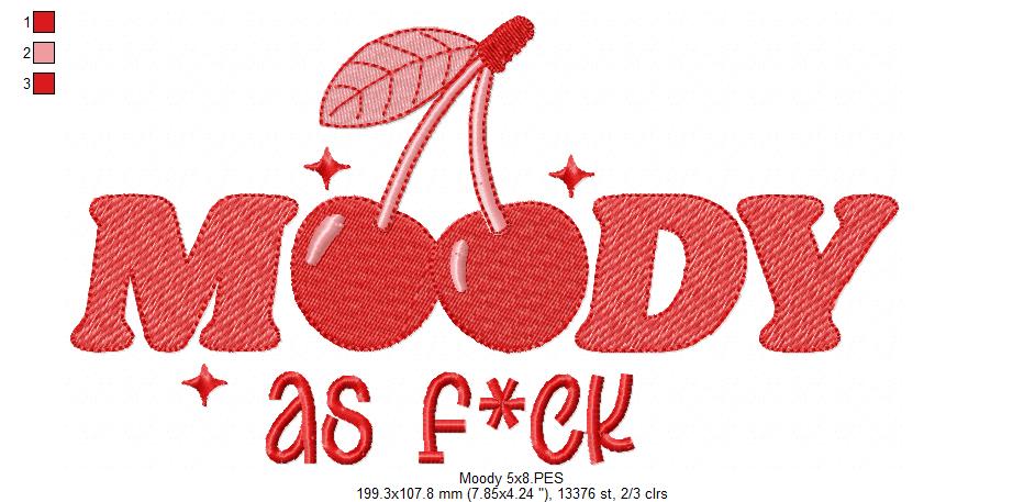Groovy Valentine's Day - Fill Stitch - Machine Embroidery Design