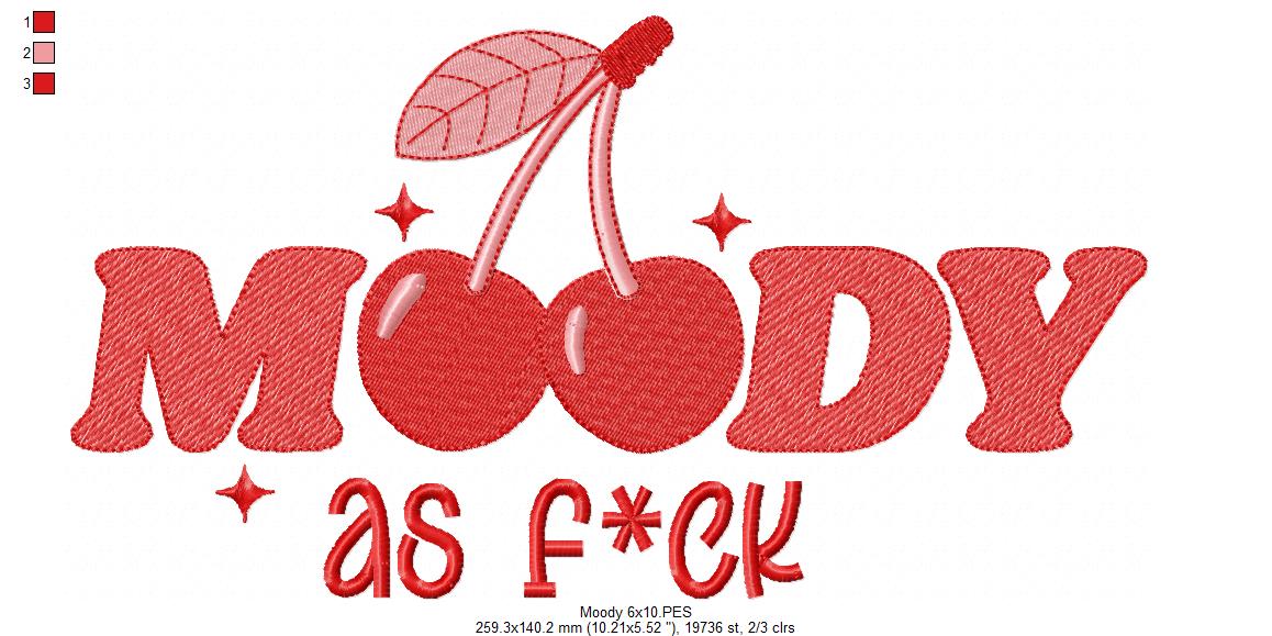 Groovy Valentine's Day - Fill Stitch - Machine Embroidery Design