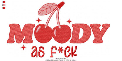 Groovy Valentine's Day - Fill Stitch - Machine Embroidery Design