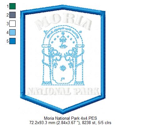 Moria National Park - Applique