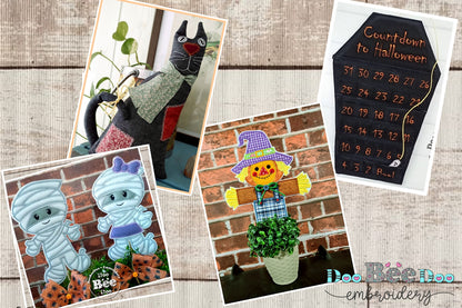 🎃✨ Halloween Super Bundle - ITH Project - Machine Embroidery Design