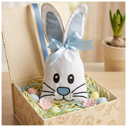 Cute Boy Bunny Candy Bag   - ITH Project - Machine Embroidery Design