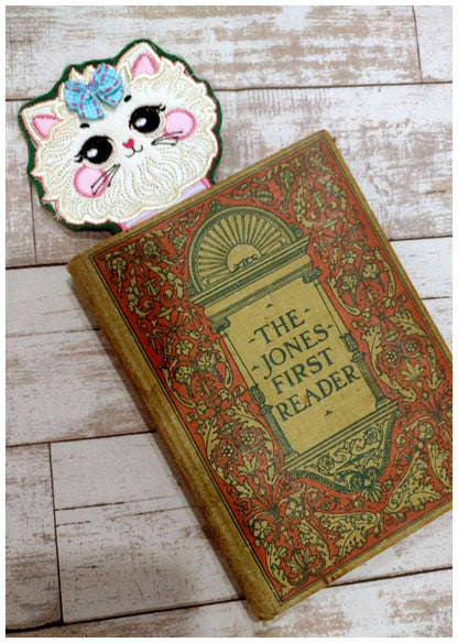 Cats S2 Books Bookmarker - ITH Project - Machine Embroidery Design