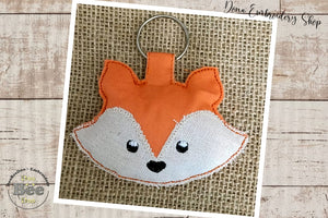 Fox Keychain - ITH Project - Machine Embroidery Design