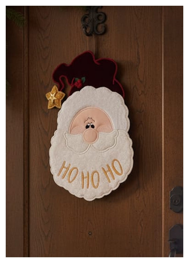 HO HO HO Ornament - ITH Project - Machine Embroidery Design