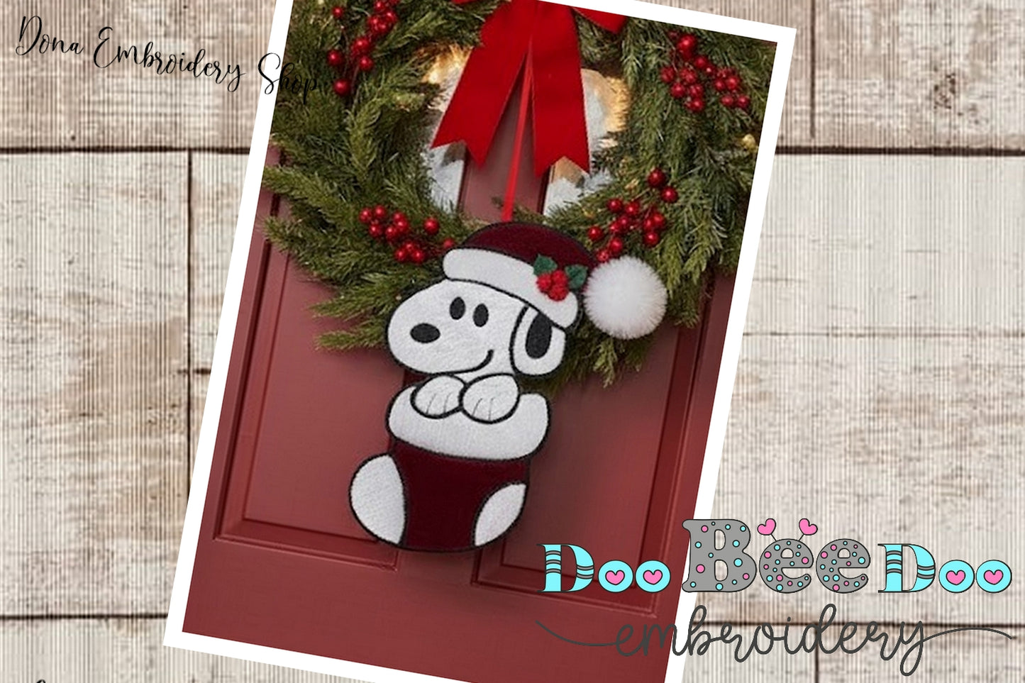 Snoopy in the boot - ITH Project - Machine Embroidery Design