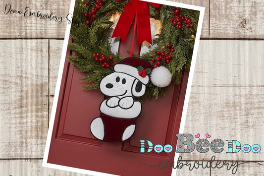 Snoopy in the boot - ITH Project - Machine Embroidery Design
