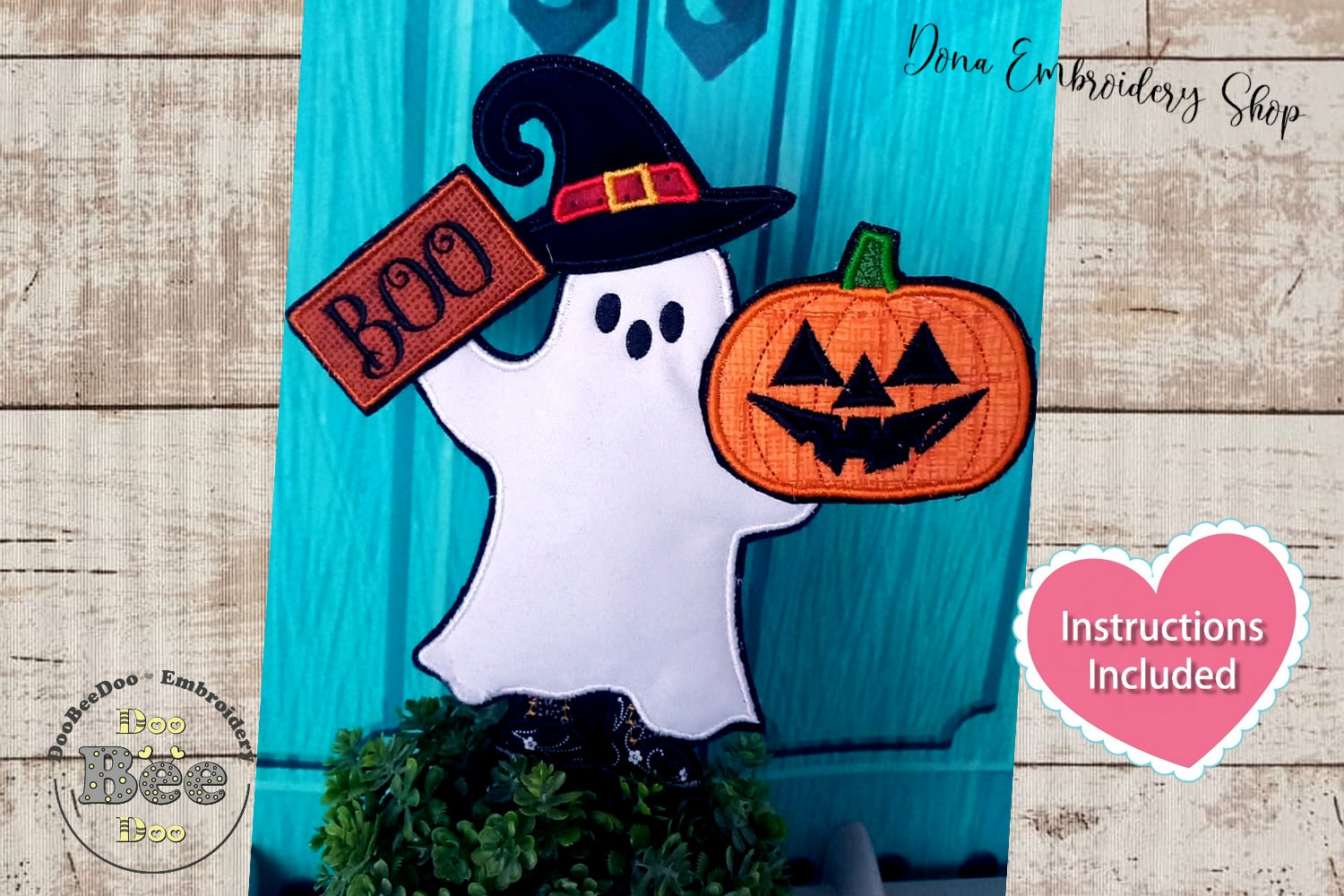 Halloween In The Hoop Machine Embroidery Designs – DooBeeDoo Machine ...