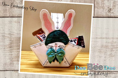 Cute Easter Basket  - ITH Project - Machine Embroidery Design