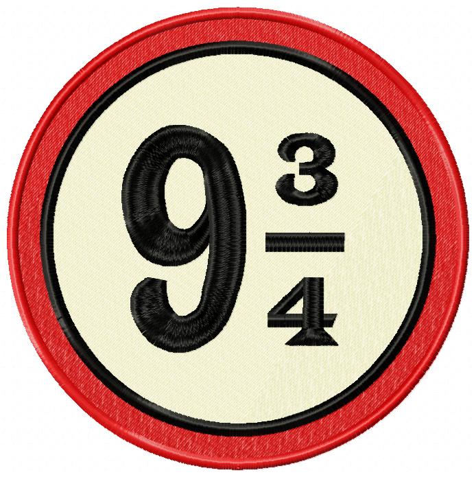 Platform 9 3/4 - Fill Stitch - Machine Embroidery Design
