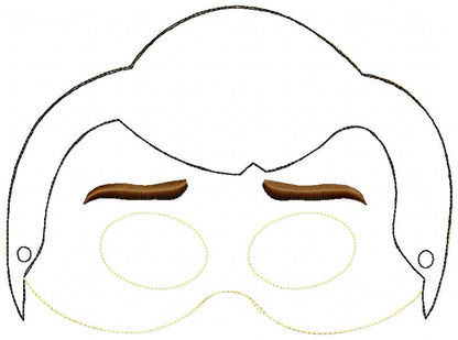 Prince Mask - ITH Project - Machine Embroidery Design