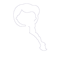 Princess Rapunzel Cute - Applique - Machine Embroidery Design