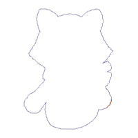 Love Racoon Wreath - ITH Project - Machine Embroidery Design