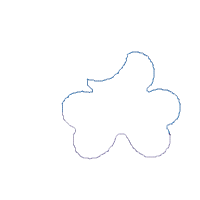 Happy Shamrock Clover and Rainbow - Applique - Machine Embroidery Design