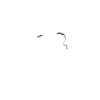 Cute Mermaid Kiss - Redwork - Machine Embroidery Design