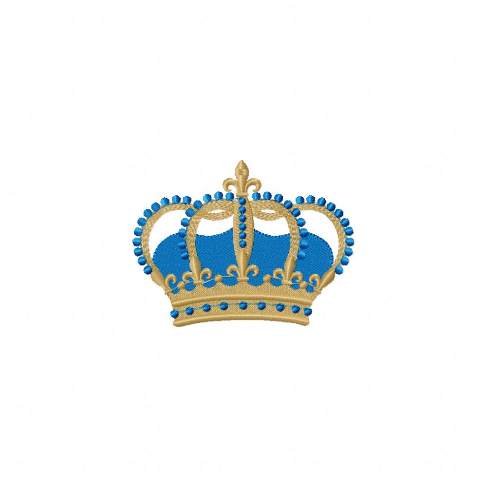 Royal Crown - Fill Stitch
