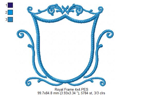 Royal Frame - Applique