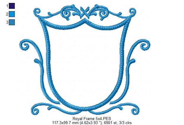 Royal Frame - Applique