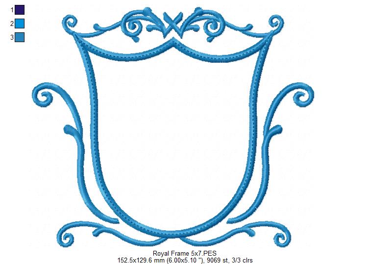 Royal Frame - Applique