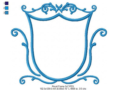 Royal Frame - Applique