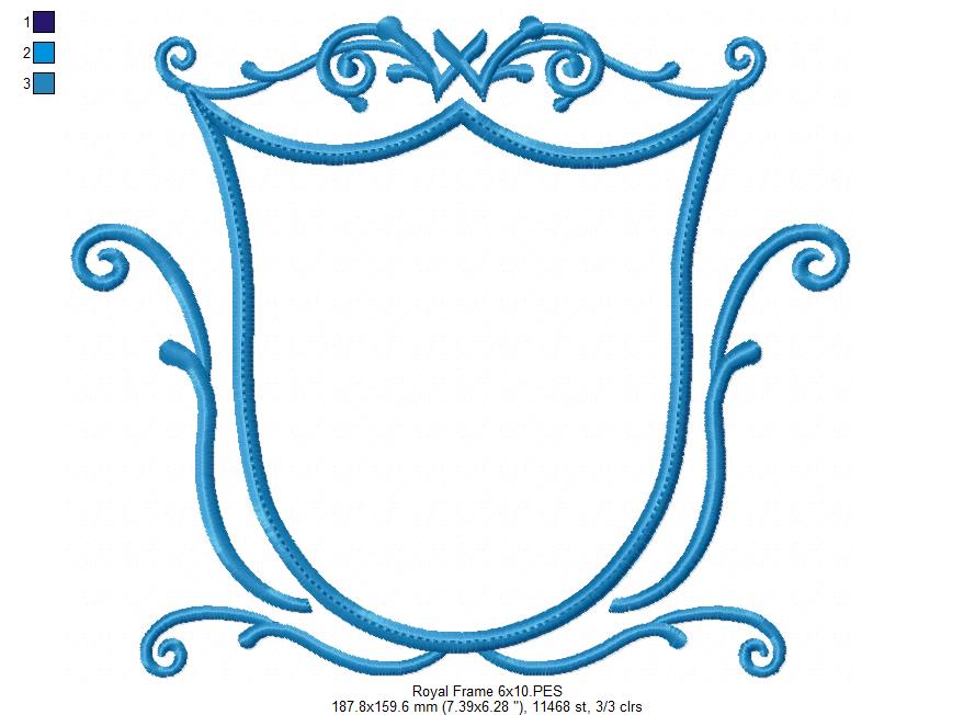 Royal Frame - Applique