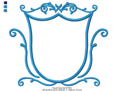 Royal Frame - Applique
