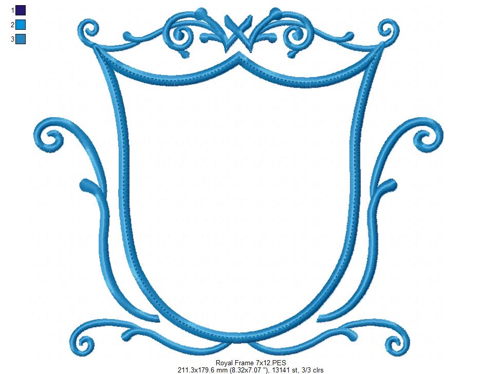 Royal Frame - Applique